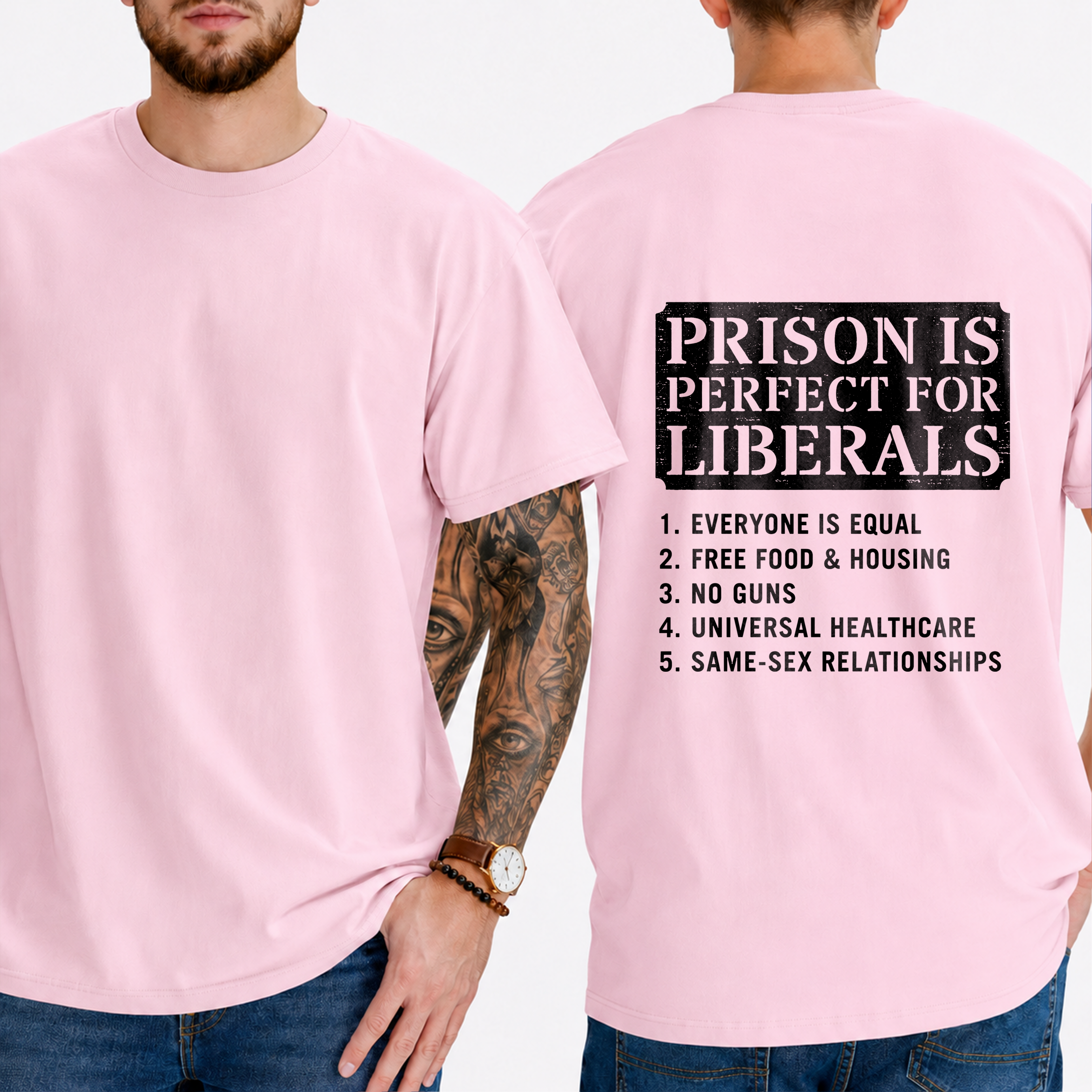 "Imagine A Country So Great... Even The People Who Hate It Refuse To Leave" T- Shirt