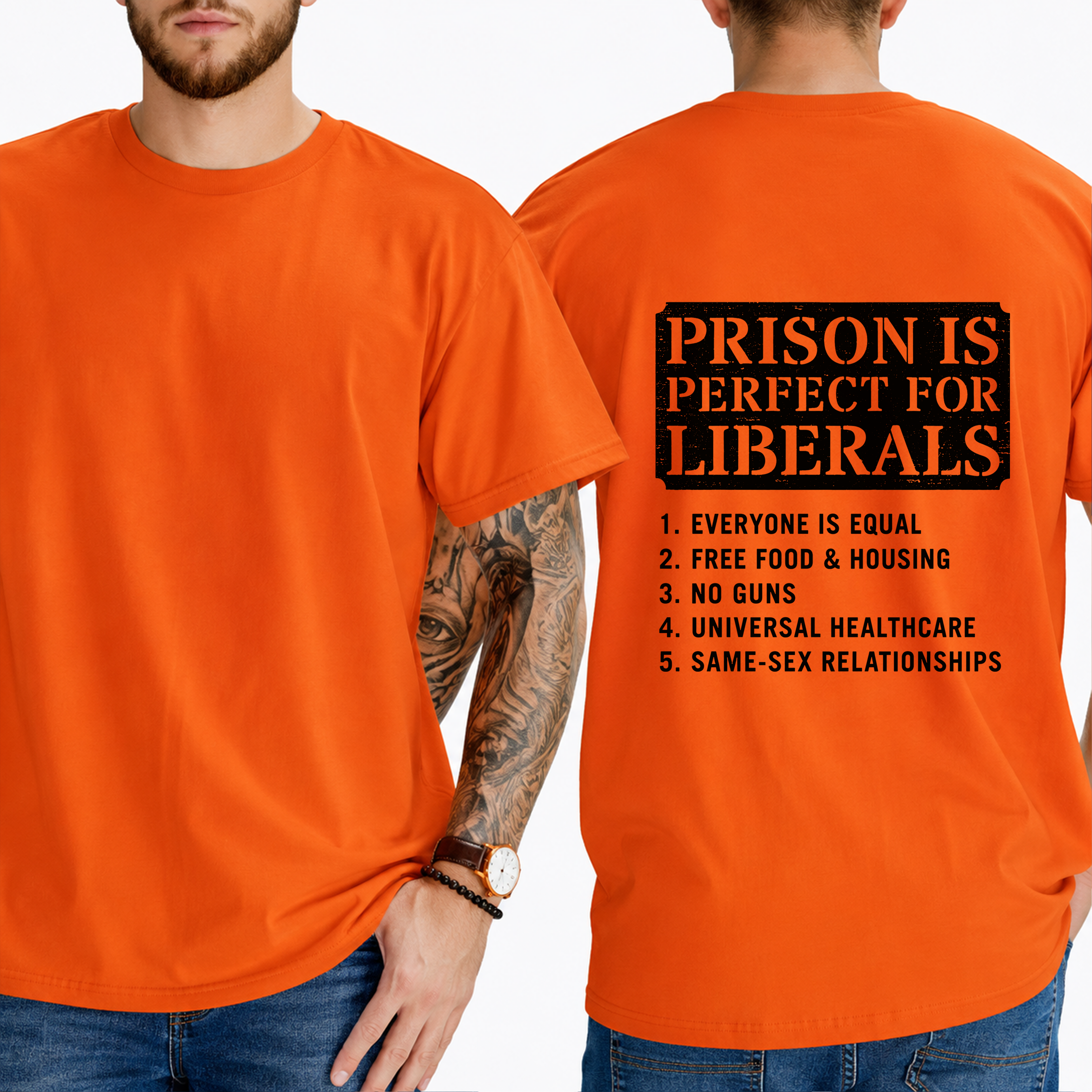 "Imagine A Country So Great... Even The People Who Hate It Refuse To Leave" T- Shirt