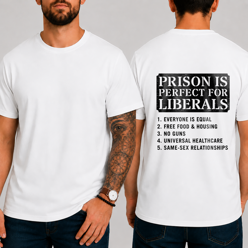 "IMAGINE A COUNTRY SO GREAT... EVEN THE PEOPLE WHO HATE IT REFUSE TO LEAVE" T- Shirt