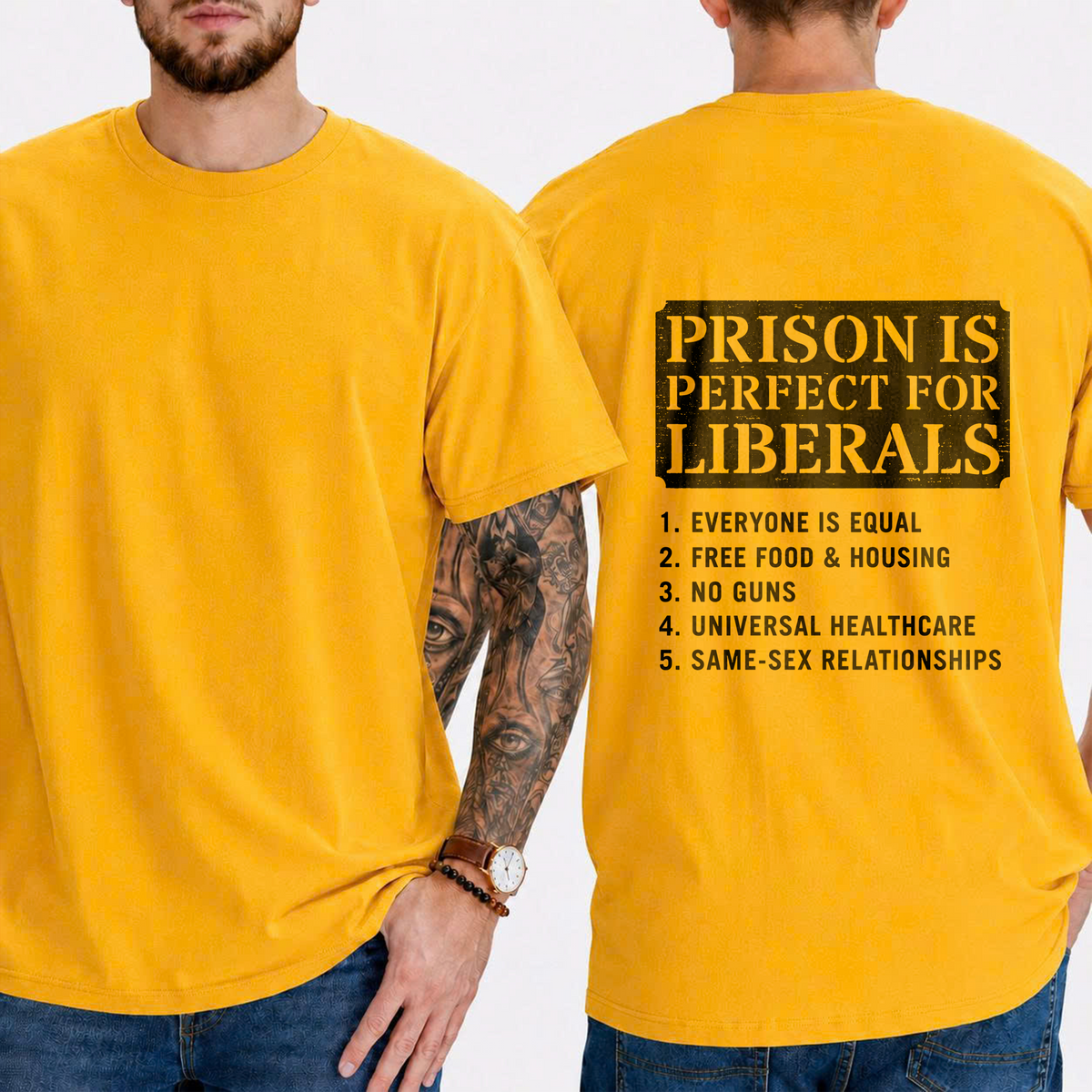 "Imagine A Country So Great... Even The People Who Hate It Refuse To Leave" T- Shirt