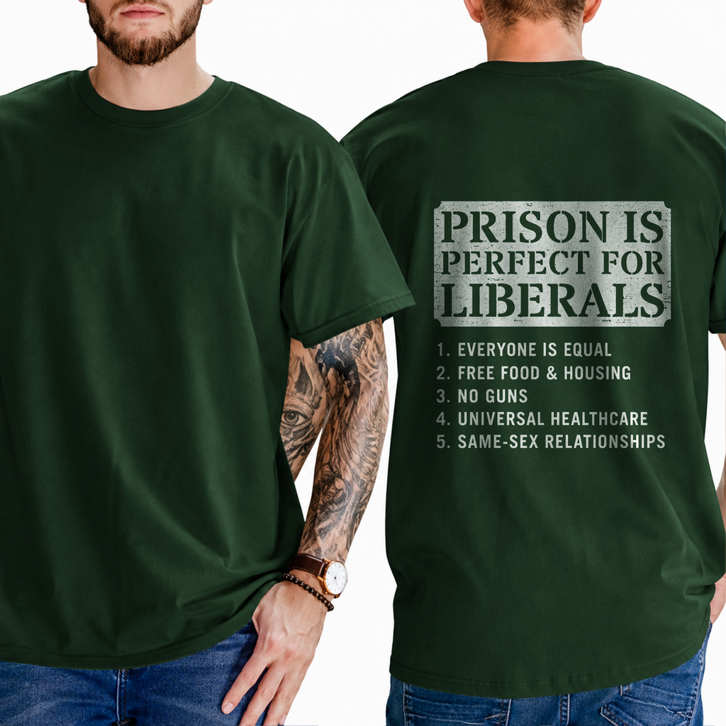 "IMAGINE A COUNTRY SO GREAT... EVEN THE PEOPLE WHO HATE IT REFUSE TO LEAVE" T- Shirt