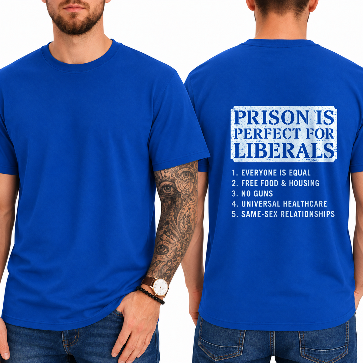 "Imagine A Country So Great... Even The People Who Hate It Refuse To Leave" T- Shirt