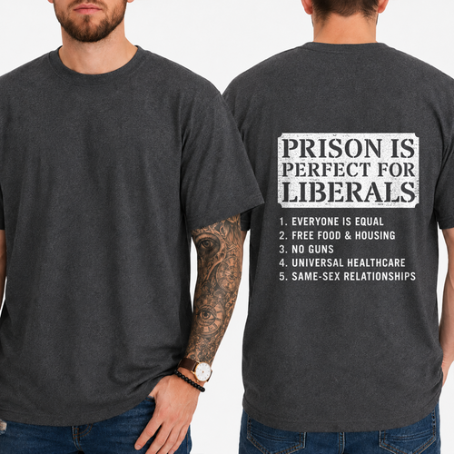 "IMAGINE A COUNTRY SO GREAT... EVEN THE PEOPLE WHO HATE IT REFUSE TO LEAVE" T- Shirt