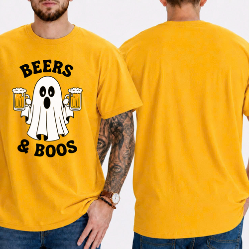 "BEER & BOOS" T-SHIRT