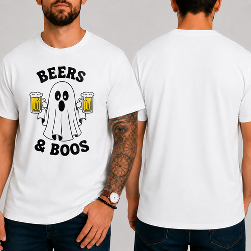 "BEER & BOOS" T-SHIRT