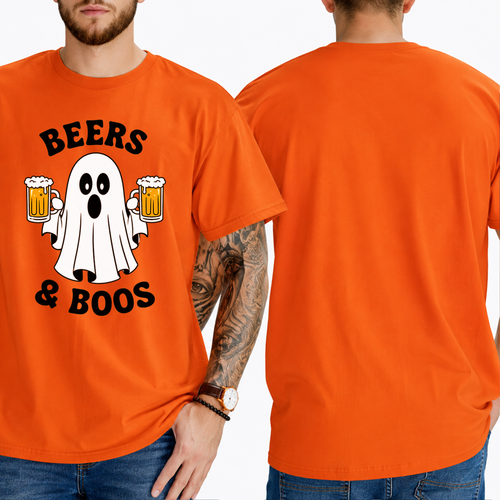 "BEER & BOOS" T-SHIRT