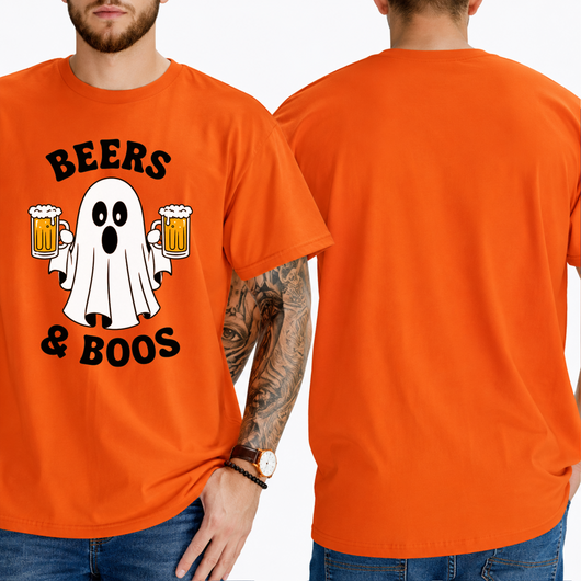 "BEER & BOOS" T-SHIRT