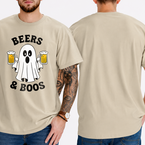 "BEER & BOOS" T-SHIRT