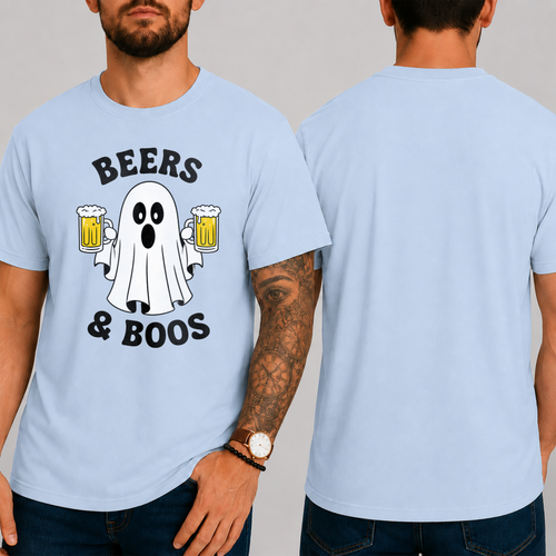 "BEER & BOOS" T-SHIRT