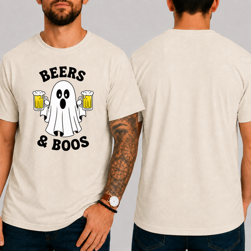 "BEER & BOOS" T-SHIRT