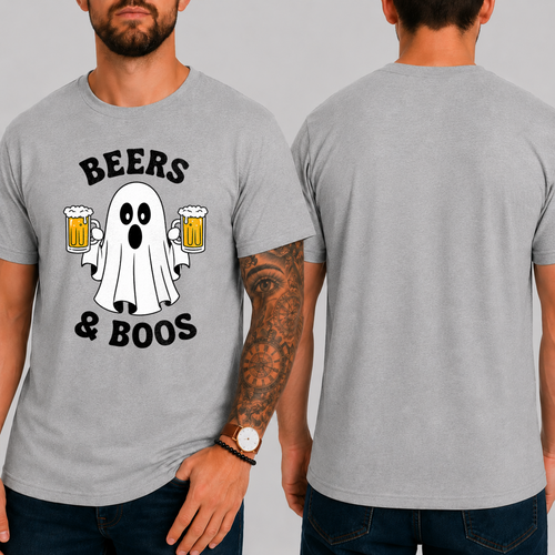 "BEER & BOOS" T-SHIRT