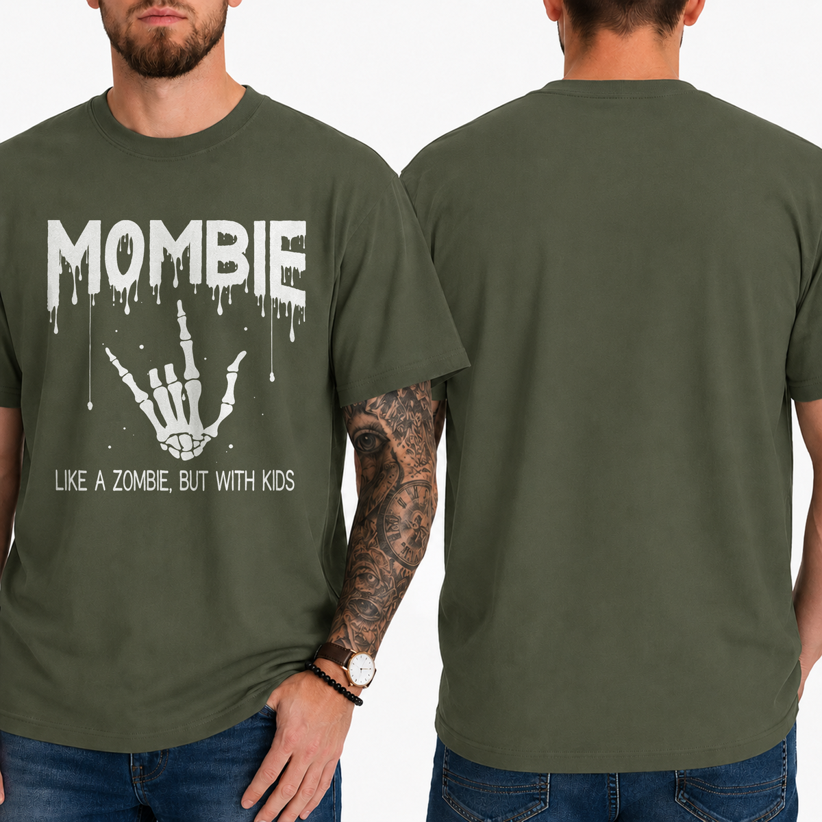 "Mombie  Like A Zombie, But With Kids" T-Shirt