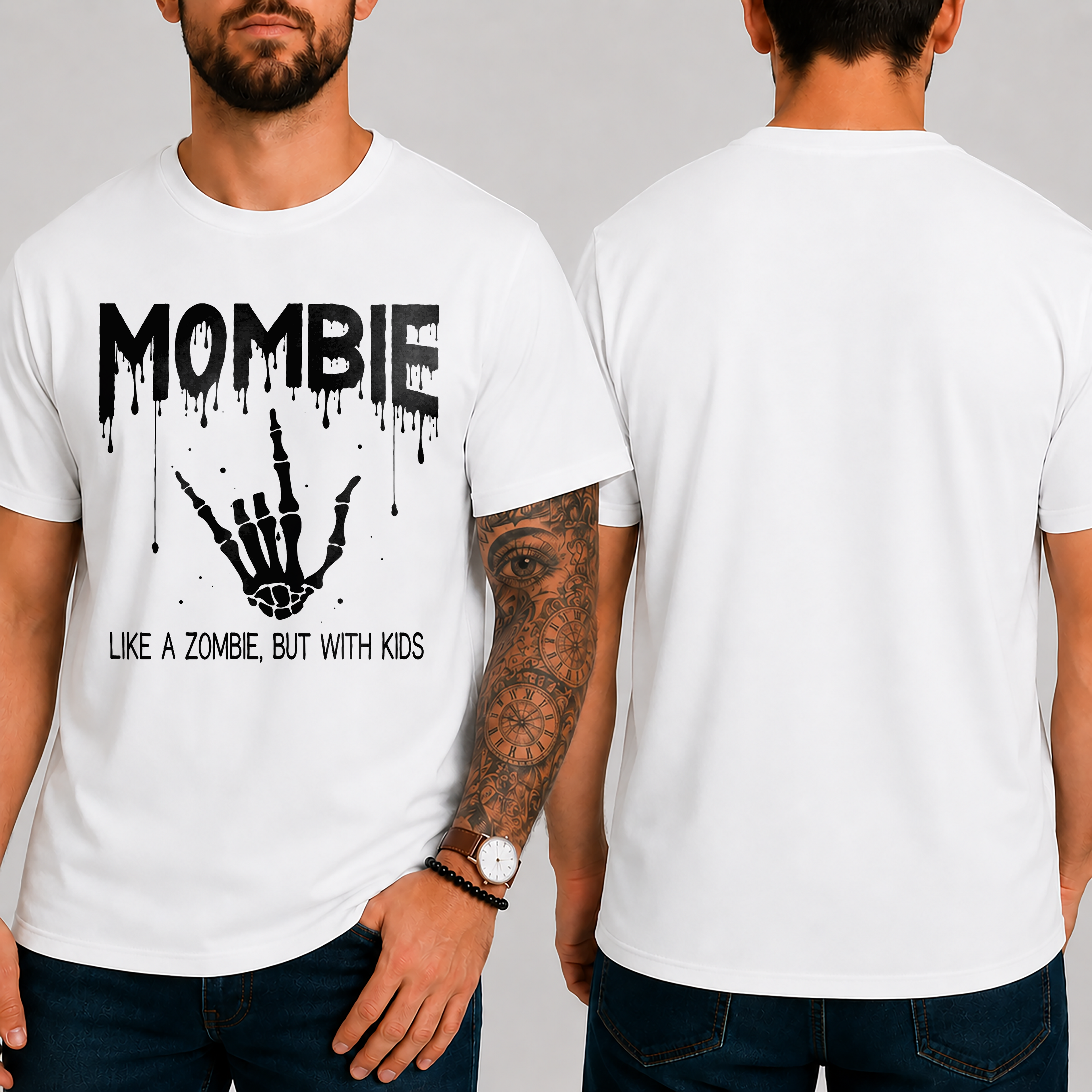 "Mombie  Like A Zombie, But With Kids" T-Shirt