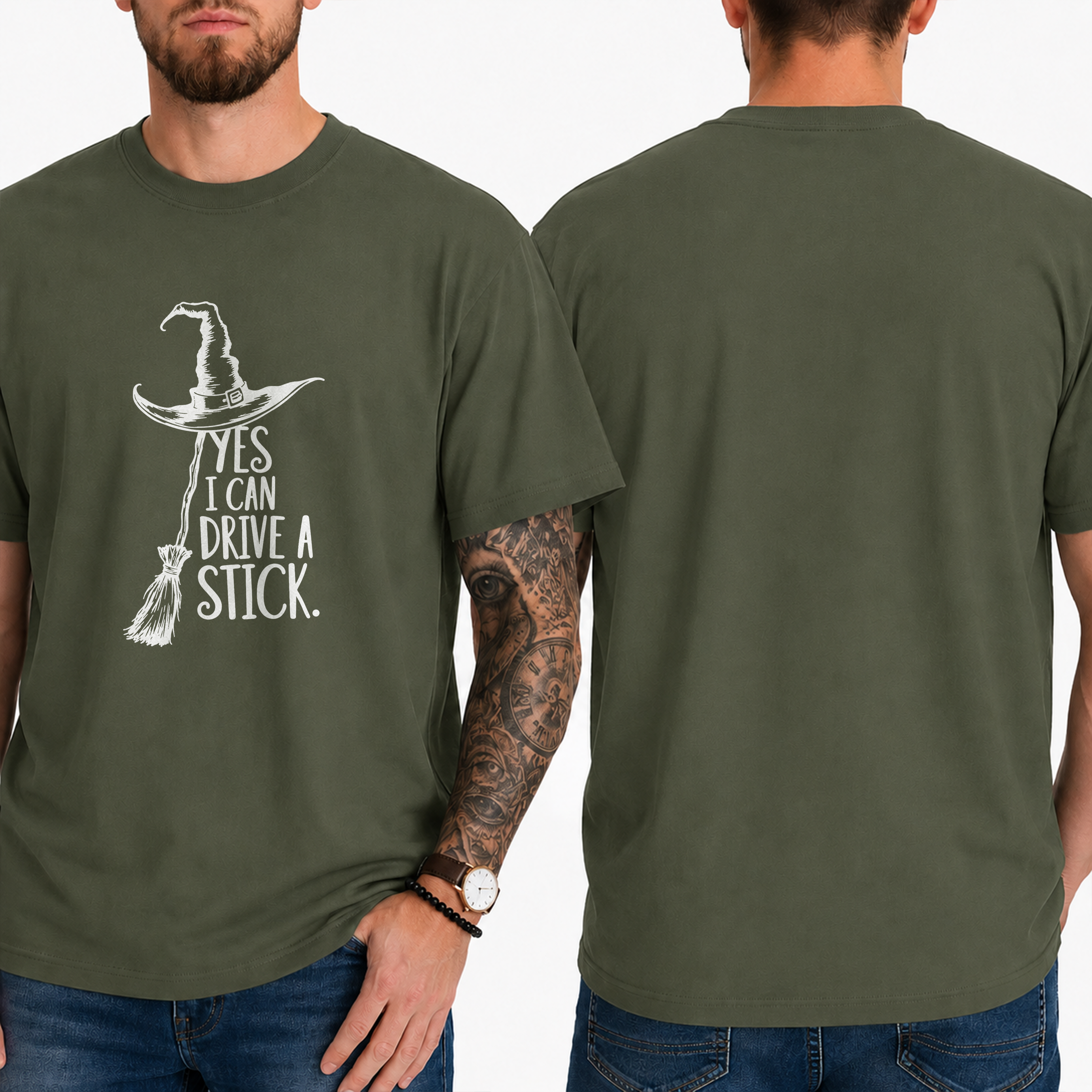"Yes I Can Drive A Stick." T-Shirt