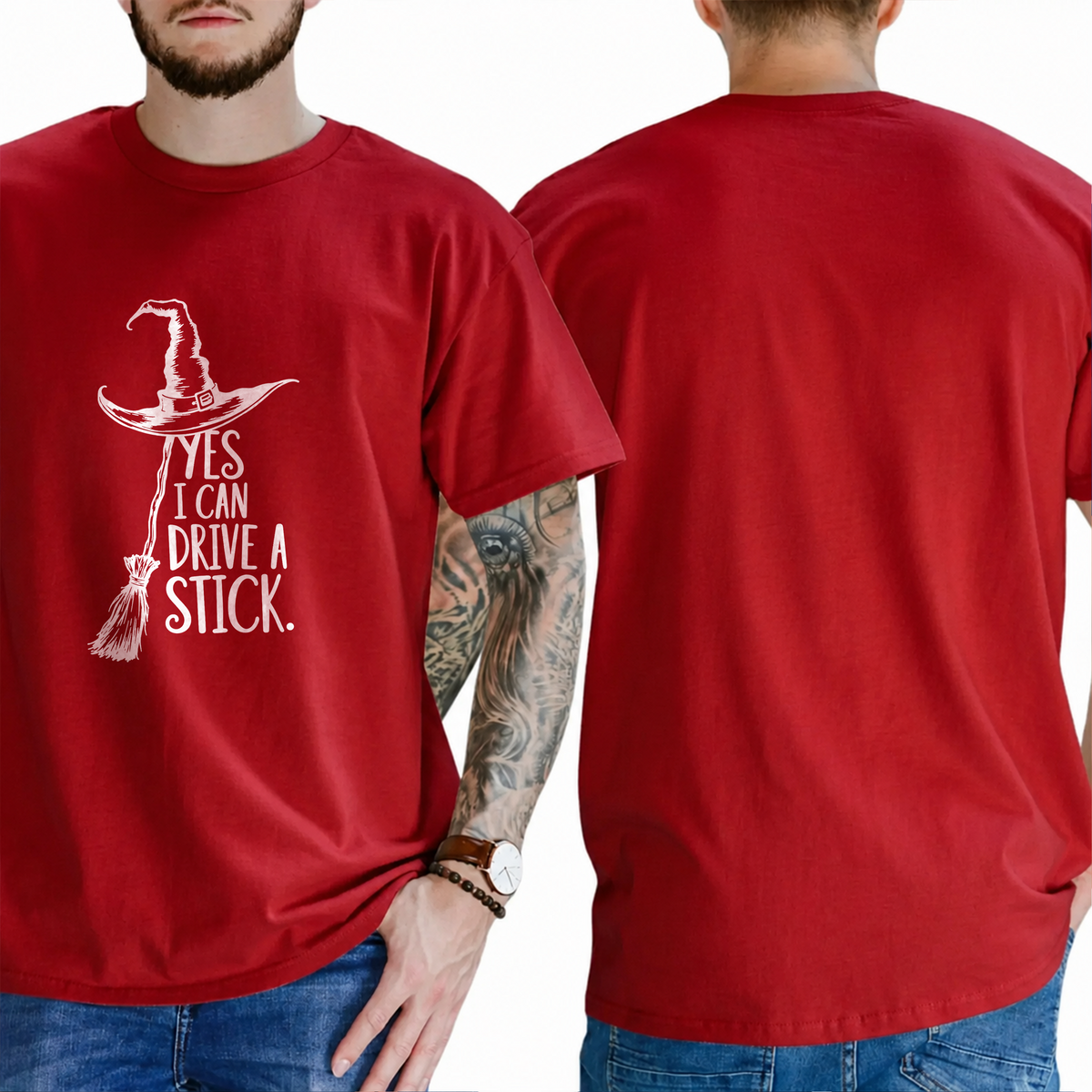 "Yes I Can Drive A Stick." T-Shirt
