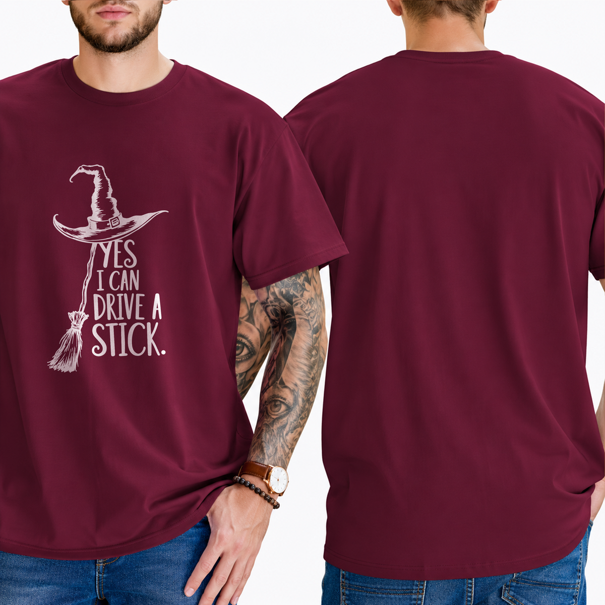 "Yes I Can Drive A Stick." T-Shirt