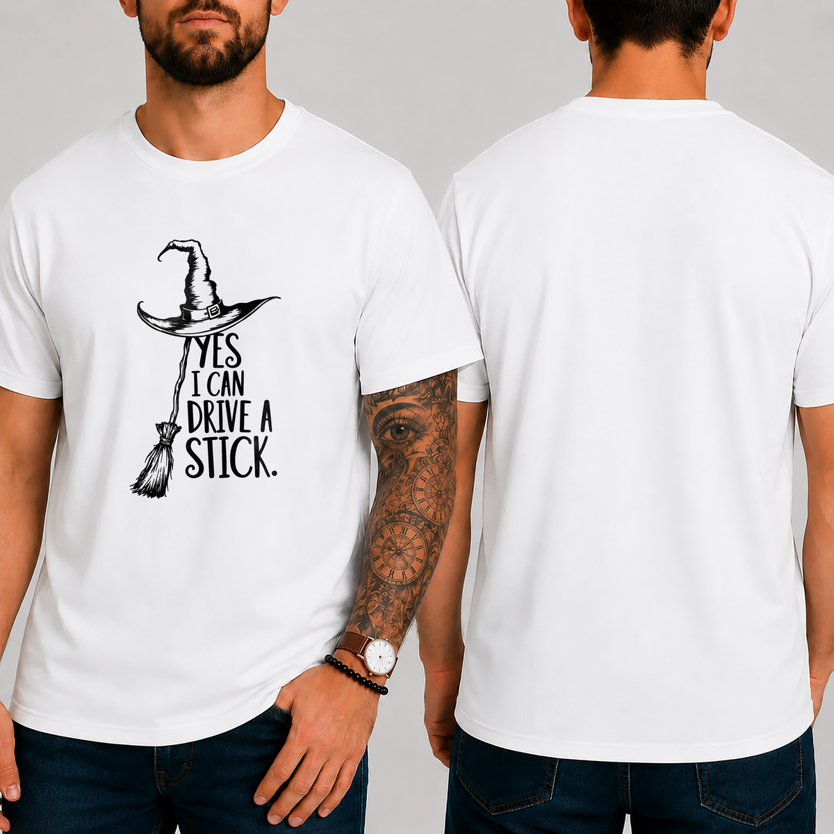 "Yes I Can Drive A Stick." T-Shirt