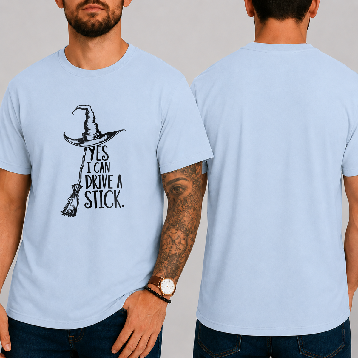"Yes I Can Drive A Stick." T-Shirt