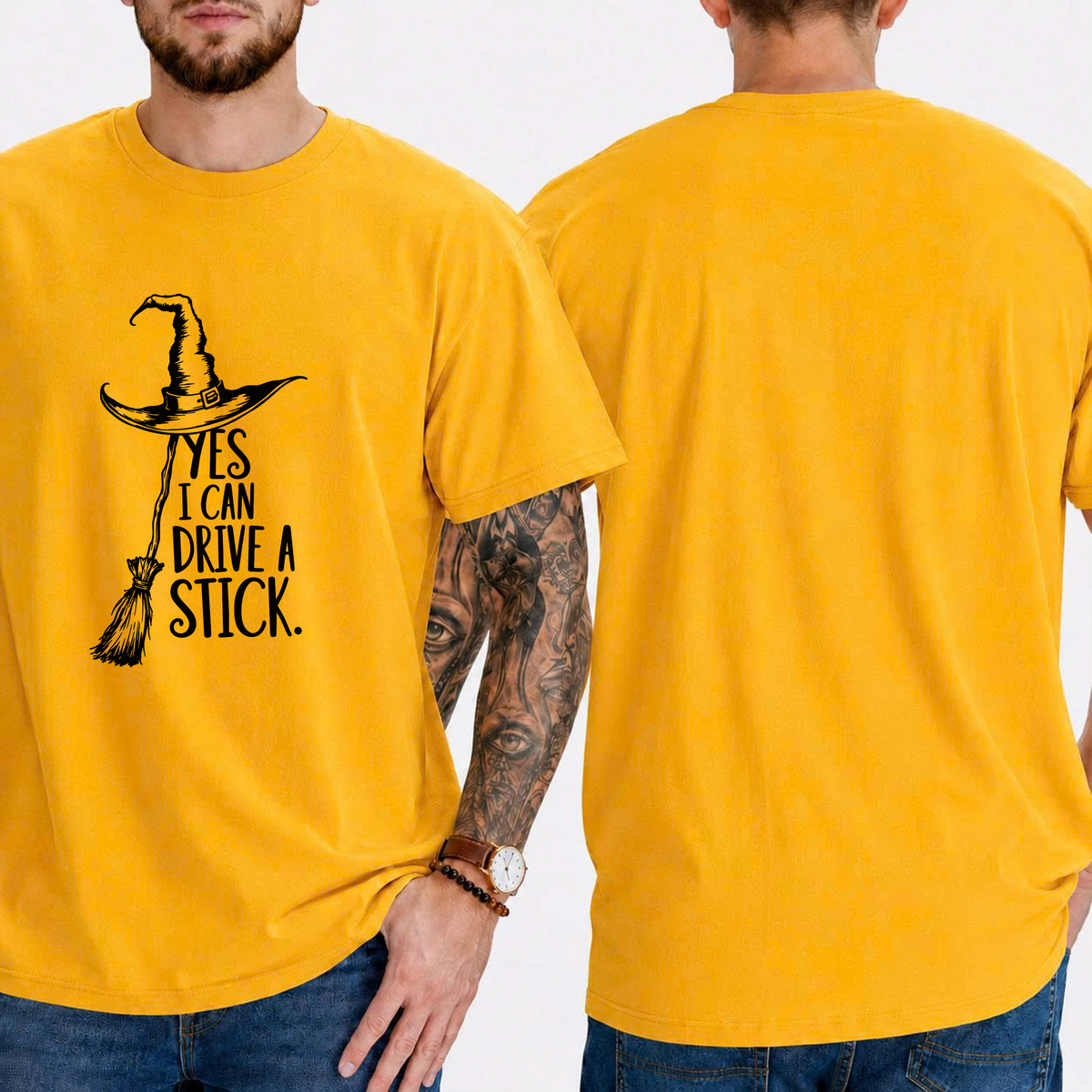 "Yes I Can Drive A Stick." T-Shirt