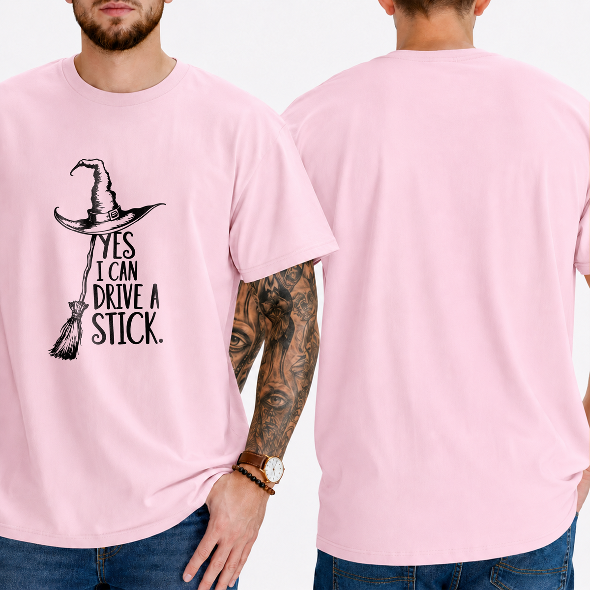 "Yes I Can Drive A Stick." T-Shirt