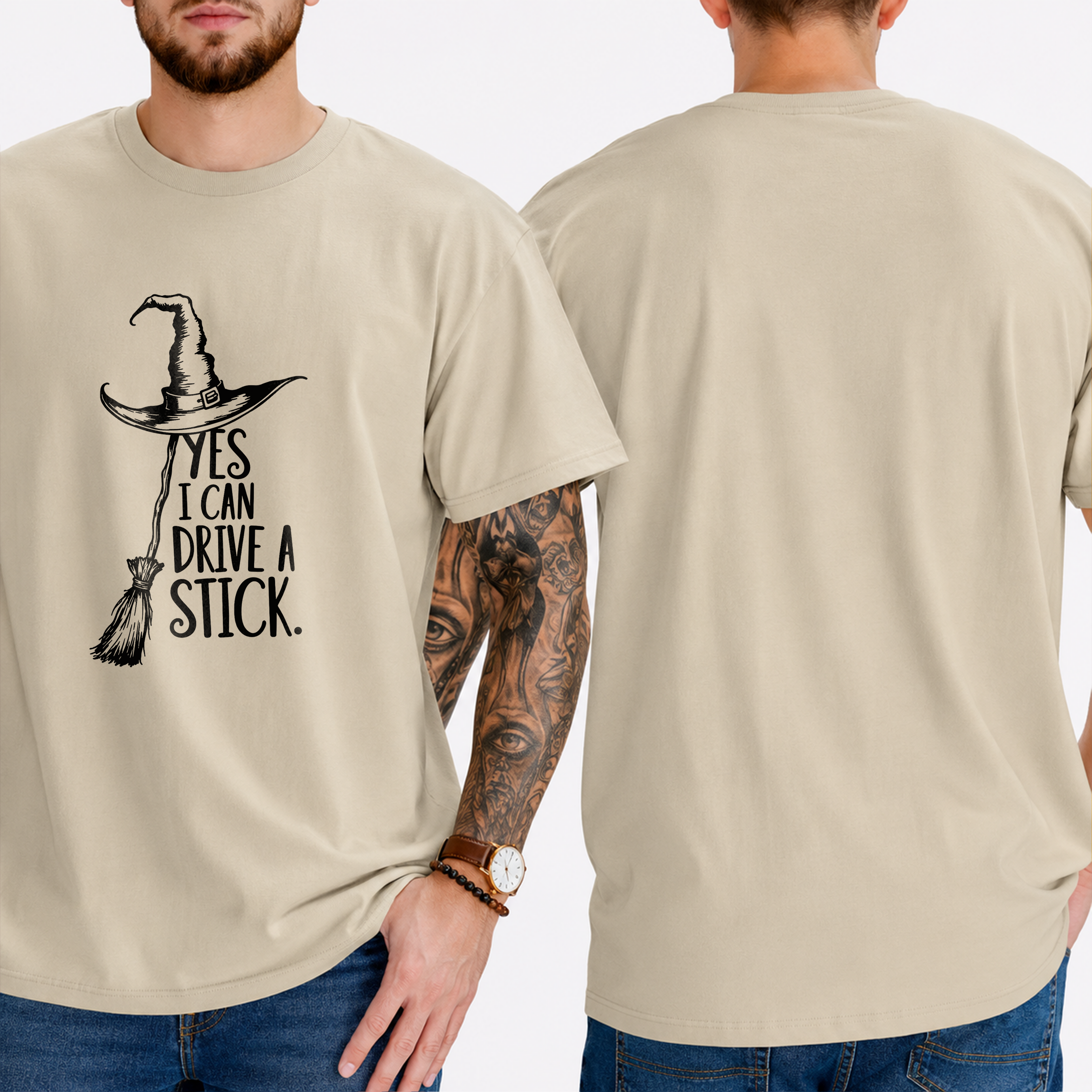 "Yes I Can Drive A Stick." T-Shirt