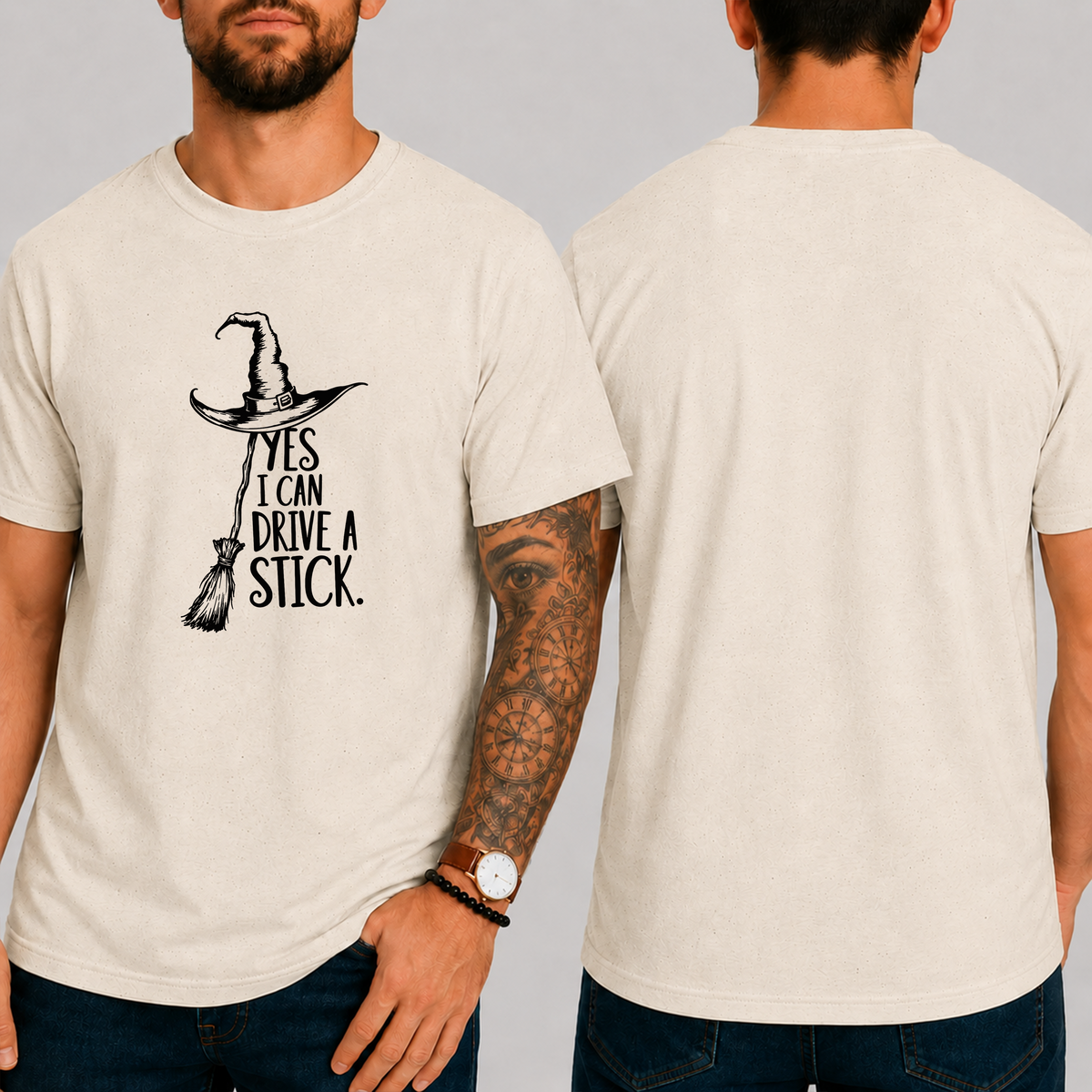 "Yes I Can Drive A Stick." T-Shirt