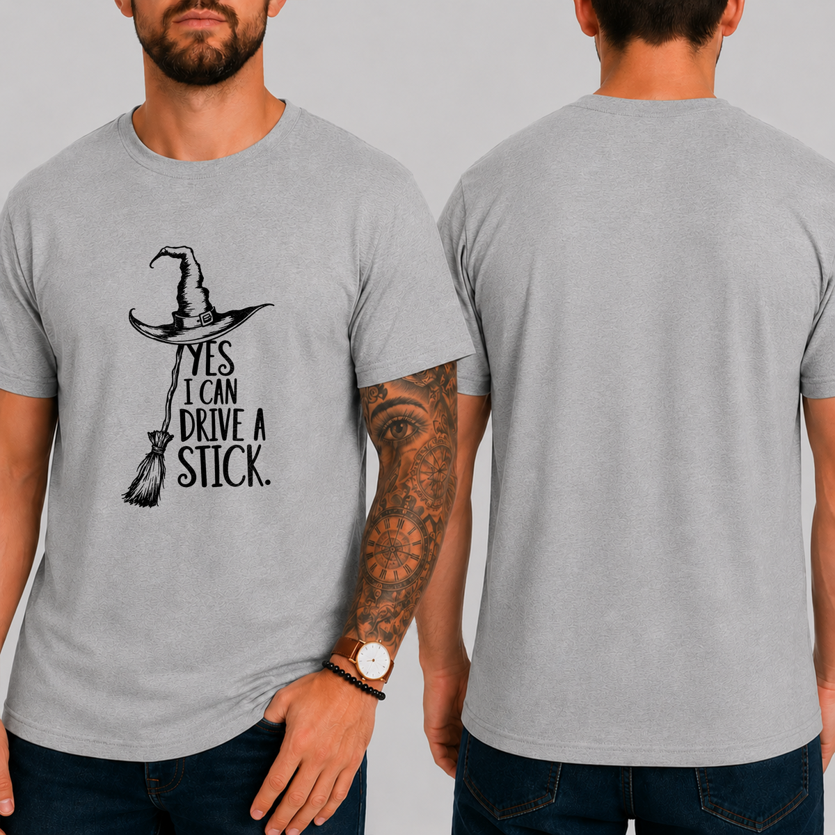 "Yes I Can Drive A Stick." T-Shirt