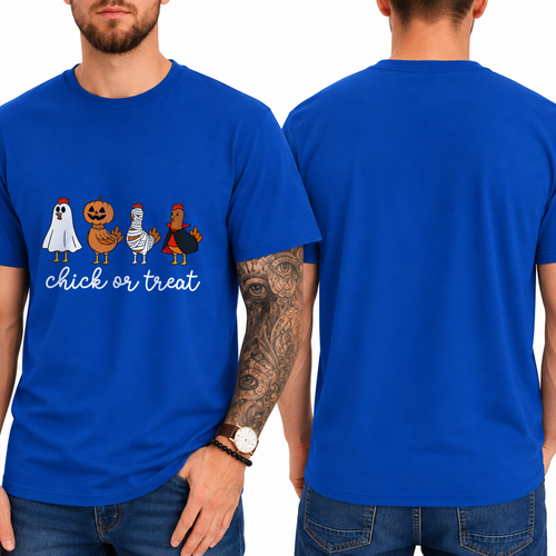 "chick or treat" T-SHIRT