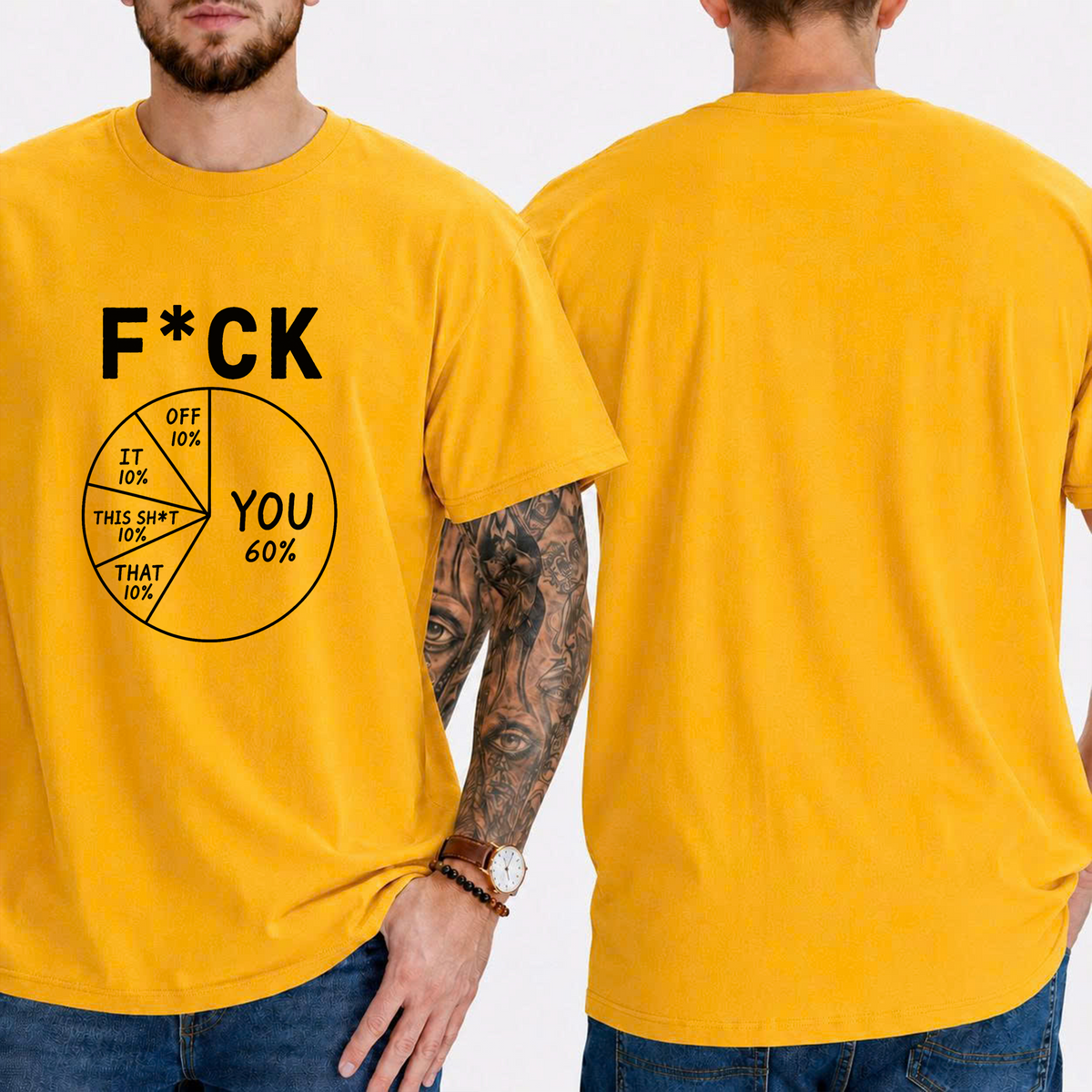 "F*ck . You 60% Off 10% It 10% This Sh*t 10% That 10%" T-Shirt